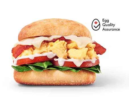Subway Menu Canada 1 Bacon & Egg