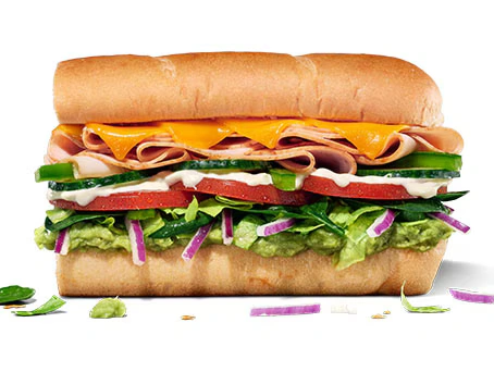Subway Menu Canada 25 Smashed Avocado & Turkey